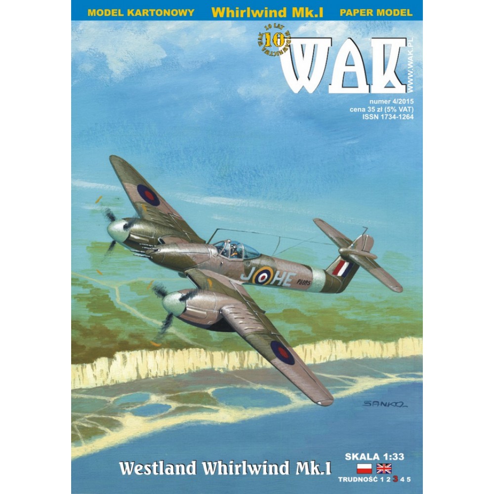 Westland Whirlwind Mk. I (WAK 4/2015)